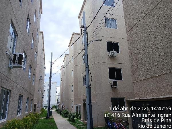 Apartamento, 40.00 de área total, 40.00 de área privativa, 0.00 de área do terreno,  2 qto em Rio de Janeiro/RJ