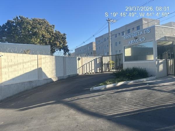 Apartamento, 62.59 de área total, 46.67 de área privativa, 0.00 de área do terreno,  2 qto em Ribeirão das Neves/MG