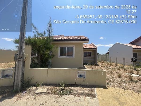 Casa, 63.48 de área total, 63.48 de área privativa, 188.55 de área do terreno,  2 qto(s), em São Gonçalo do Amarante/CE