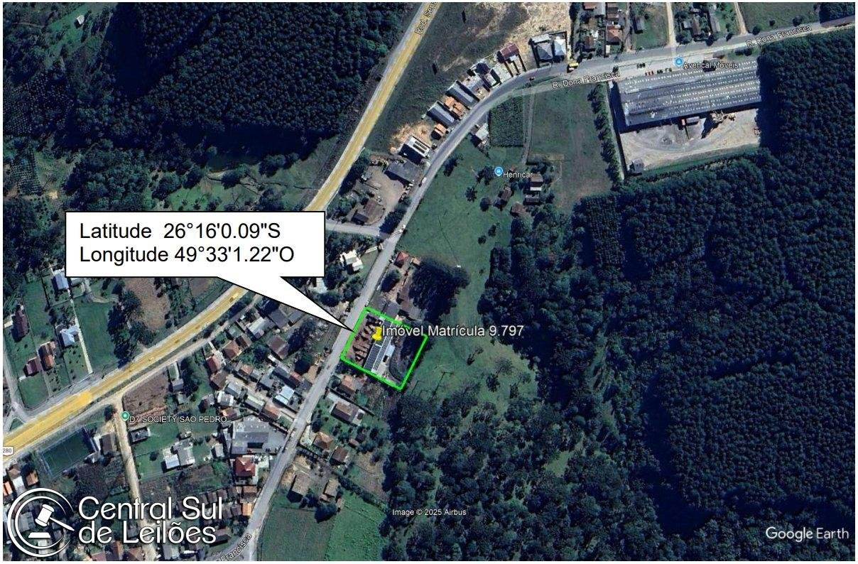 Terreno com área de 3.130,03m², com Galpão, bairro São Pedro, em Rio Negrinho/SC em Rio Negrinho/SC - foto 6