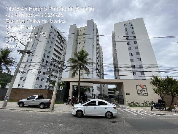 Apartamento, 90.42 de área total, 90.42 de área privativa, 0.00 de área do terreno,  2 qto em São Gonçalo/RJ