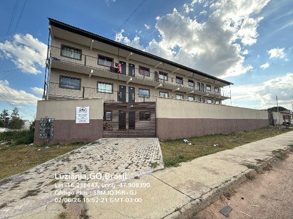 Apartamento, 76.55 de área total, 48.36 de área privativa, 0.00 de área do terreno,  2 qto em Luziânia/GO