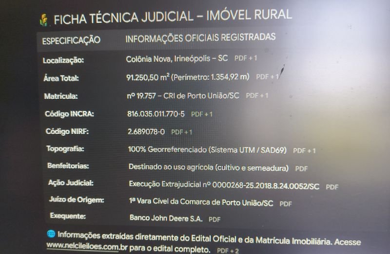 Imagem leilão
