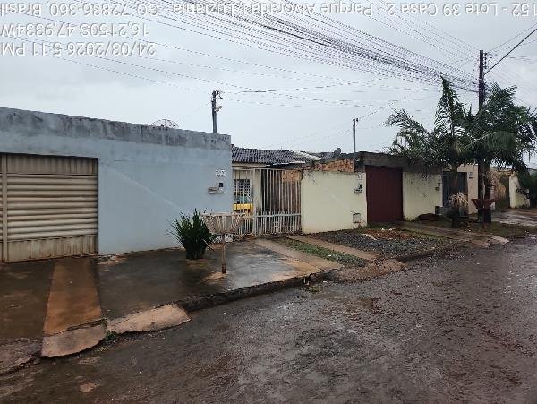 Casa, 54.06 de área total, 54.06 de área privativa, 180.00 de área do terreno,  2 qto(s), em Luziânia/GO