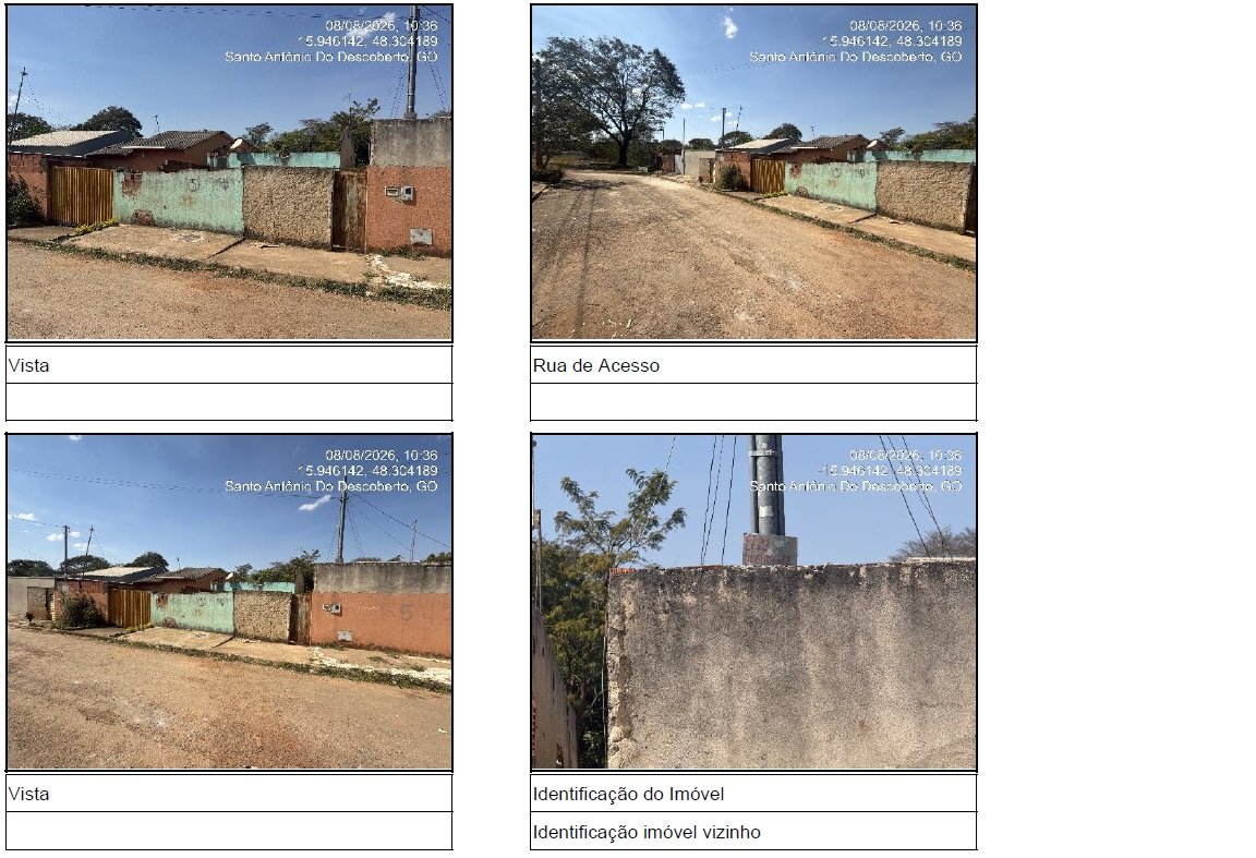 Casa, 61.90 de área total, 61.90 de área privativa, 216.05 de área do terreno,  2 qto(s), em SANTO ANTONIO DO DESCOBER/GO - foto 2