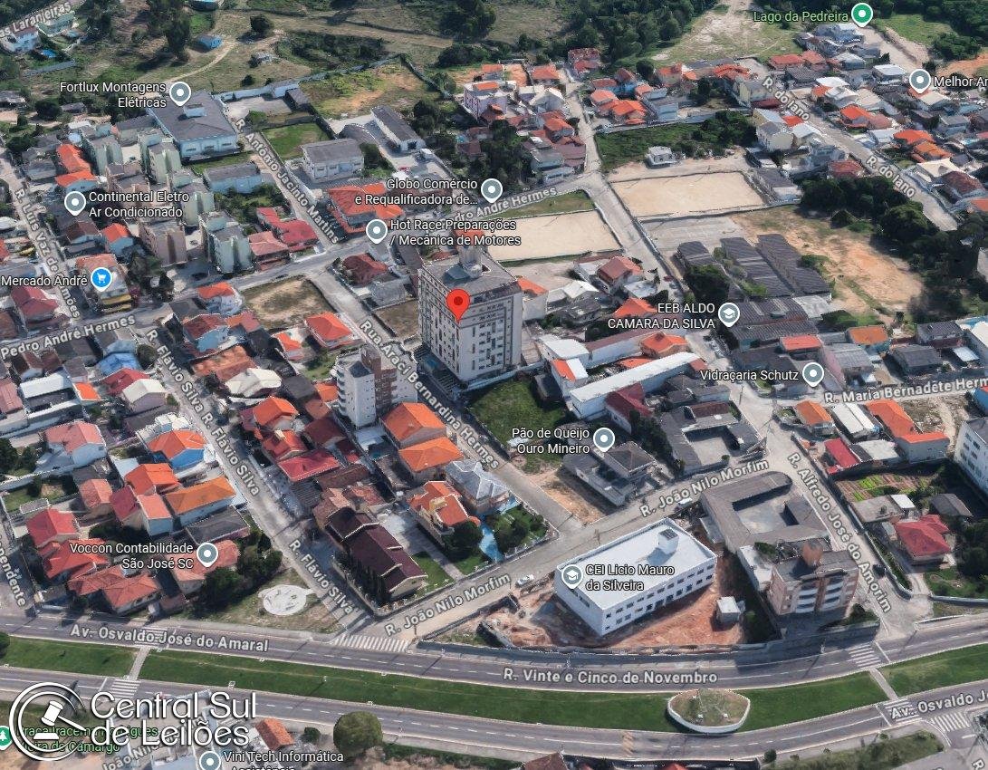 Apartamento nº 708, no Edifício Residencial Portal do Sol, no Município de São José/SC em São José/SC - foto 3