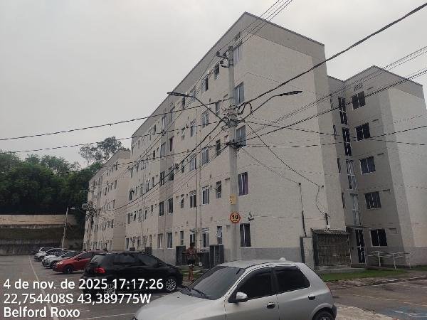 Apartamento, 77.17 de área total, 43.29 de área privativa, 0.00 de área do terreno,  2 qto em Belford Roxo/RJ