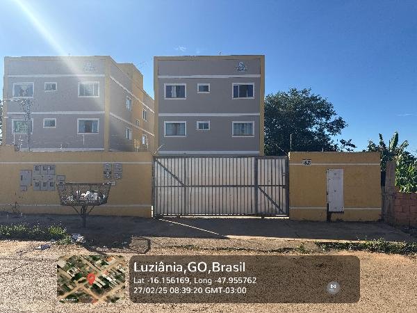 Apartamento, 72.19 de área total, 54.37 de área privativa, 0.00 de área do terreno,  2 qto em Luziânia/GO