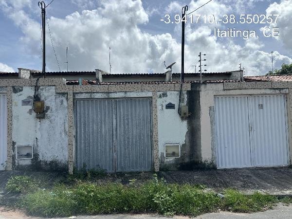 Casa, 71.70 de área total, 71.70 de área privativa, 300.00 de área do terreno,  2 qto(s), em Itaitinga/CE
