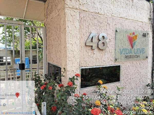 Apartamento, 43.39 de área total, 43.39 de área privativa, 0.00 de área do terreno,  2 qto em Rio de Janeiro/RJ