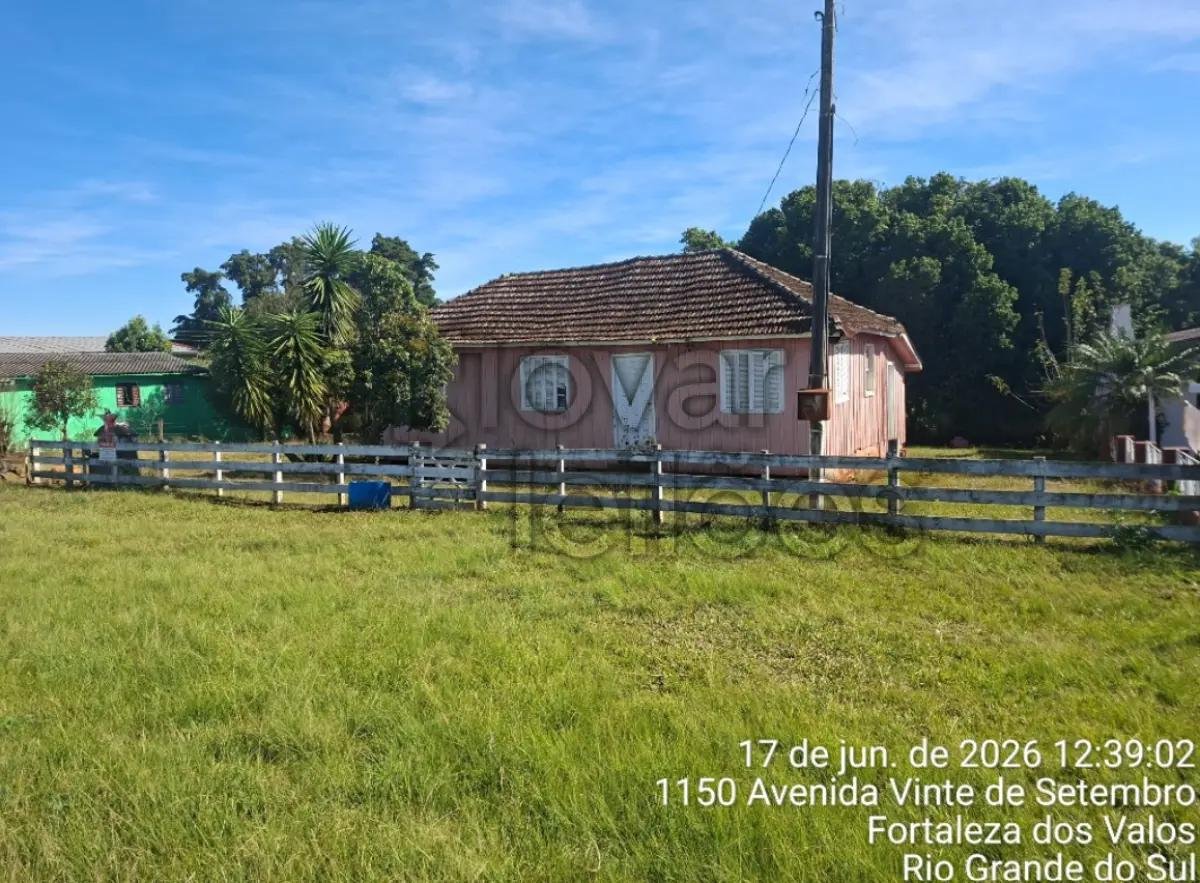 CASA C/ 116 M² + GALPÃO C/ 190 M² - FORTALEZA DOS VALOS / RS em Fortaleza dos Valos/RS