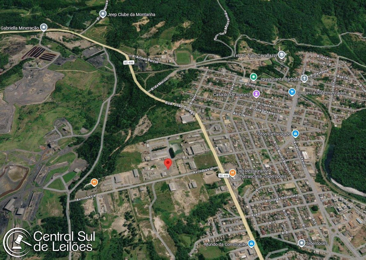 Terreno com área de 10.000,00m², com pavilhão de 300,00m², no Município de Siderópolis/SC em Siderópolis/SC - foto 3