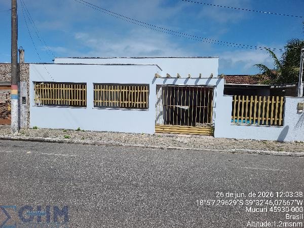 Casa, 80.00 de área total, 80.00 de área privativa, 148.80 de área do terreno,  3 qto(s), em Mucuri/BA