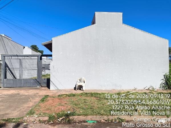 Casa, 44.00 de área total, 44.00 de área privativa, 64.80 de área do terreno,  2 qto(s), v em Campo Grande/MS
