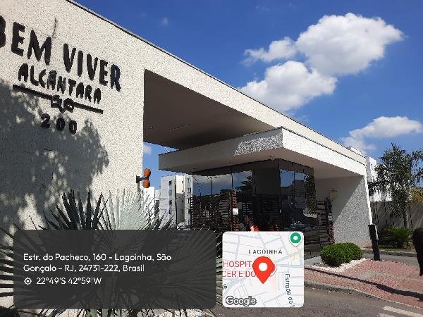 Apartamento, 68.08 de área total, 68.08 de área privativa, 0.00 de área do terreno,  2 qto em São Gonçalo/RJ