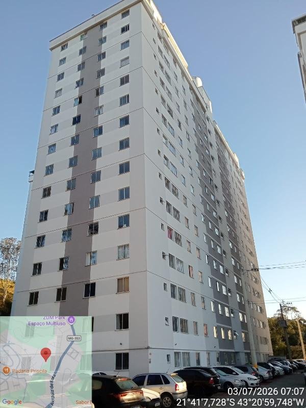 Apartamento, 71.62 de área total, 47.00 de área privativa, 0.00 de área do terreno,  2 qto em Juiz de Fora/MG