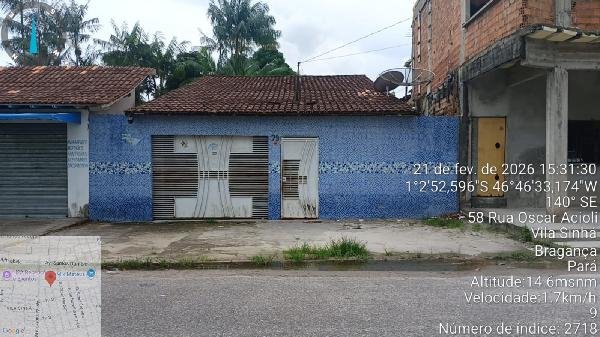 Casa, 102.00 de área total, 102.00 de área privativa, 400.00 de área do terreno,  3 qto(s) em Bragança/PA