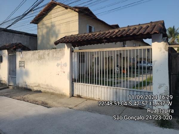 Casa, 0.00 de área total, 64.04 de área privativa, 57.27 de área do terreno,  1 qto(s). em São Gonçalo/RJ