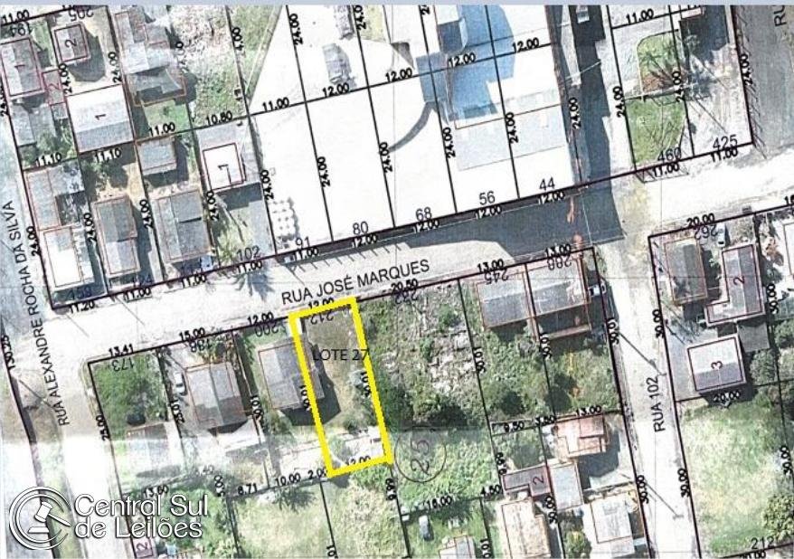 Terreno com área de 360,00m², no Município de Maracajá/SC em Maracajá/SC