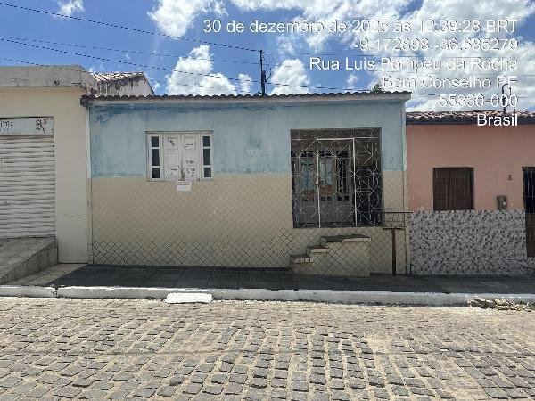 Casa, 112.00 de área total, 112.00 de área privativa, 133.00 de área do terreno. em Bom Conselho/PE