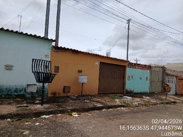 Casa, 55.58 de área total, 55.58 de área privativa, 180.00 de área do terreno,  2 qto(s), em Luziânia/GO - foto 1
