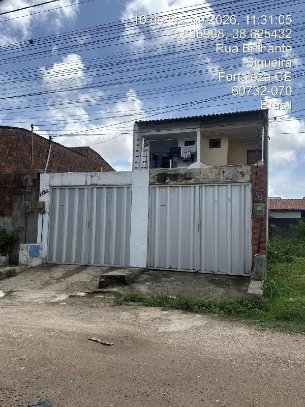 Casa, 74.60 de área total, 74.60 de área privativa, 75.00 de área do terreno,  2 qto(s), a em Fortaleza/CE