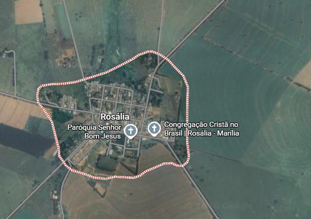 
                        Área de Terras, 2.129,75m², Rosália/SP                     em Marília/SP