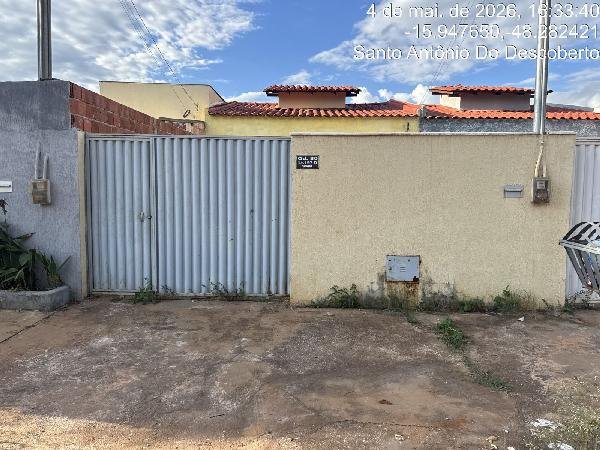 Casa, 65.00 de área total, 65.00 de área privativa, 150.00 de área do terreno,  2 qto(s), em Santo Antônio do Descoberto/GO