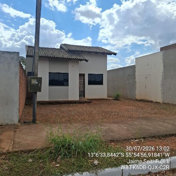 Casa, 45.00 de área total, 45.00 de área privativa, 250.00 de área do terreno,  2 qto(s), em Lucas do Rio Verde/MT