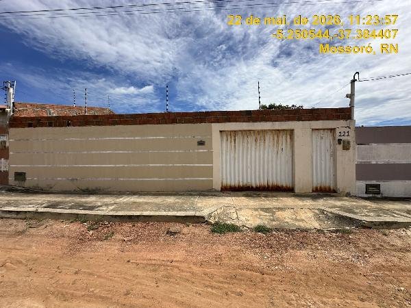 Casa, 59.84 de área total, 59.84 de área privativa, 300.00 de área do terreno,  2 qto(s), em Mossoró/RN