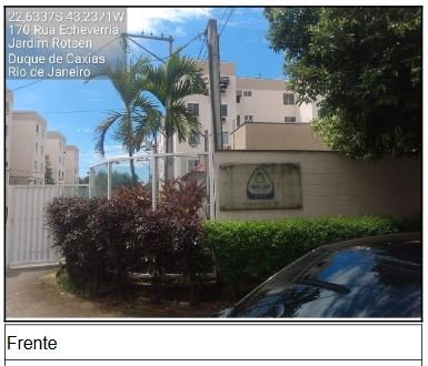 Apartamento, 0.00 de área total, 45.76 de área privativa, 0.00 de área do terreno,  2 qto( em Duque de Caxias/RJ