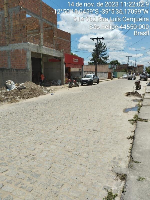 Terreno, 0.00 de área total, 0.00 de área privativa, 2400.00 de área do terreno. em São Felipe/BA