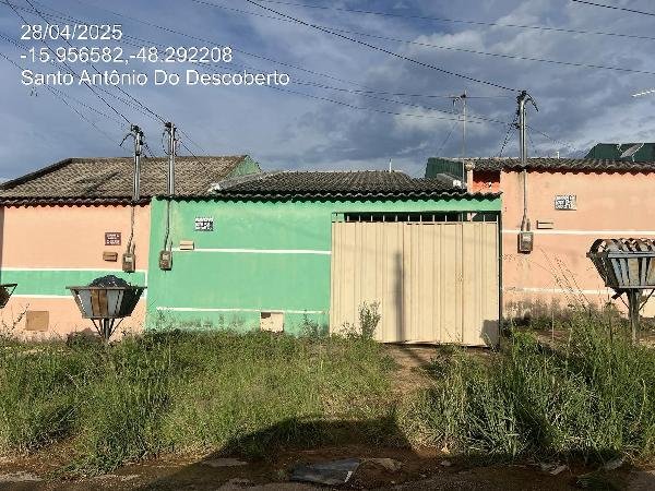 Casa, 69.95 de área total, 69.95 de área privativa, 180.00 de área do terreno,  2 qto(s), em SANTO ANTONIO DO DESCOBER/GO - foto 1