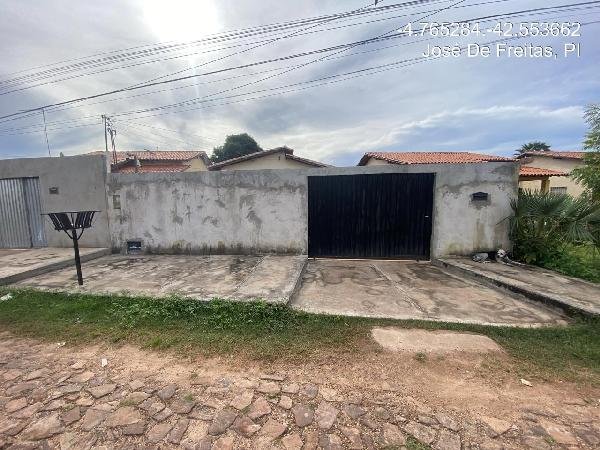 Casa, 66.50 de área total, 66.50 de área privativa, 300.00 de área do terreno,  2 qto(s), em José de Freitas/PI