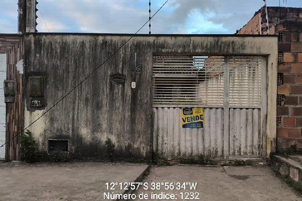 Casa, 66.14 de área total, 66.14 de área privativa, 142.50 de área do terreno,  2 qto(s), em Feira de Santana/BA