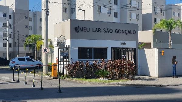 Apartamento, 0.00 de área total, 43.98 de área privativa, 0.00 de área do terreno,  2 qto( em São Gonçalo/RJ