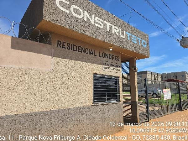 Apartamento, 84.63 de área total, 41.78 de área privativa, 0.00 de área do terreno,  2 qto em Cidade Ocidental/GO - foto 1