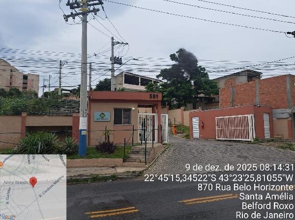 Apartamento, 56.23 de área total, 48.11 de área privativa, 0.00 de área do terreno, 1 vaga em Belford Roxo/RJ