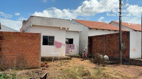 Casa, 67.17 de área total, 67.17 de área privativa, 150.00 de área do terreno,  2 qto(s), em Nova Mamoré/RO
