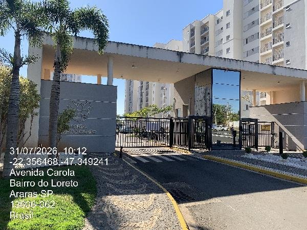Apartamento, 108.47 de área total, 47.93 de área privativa, 0.00 de área do terreno,  2 qt em Araras/SP