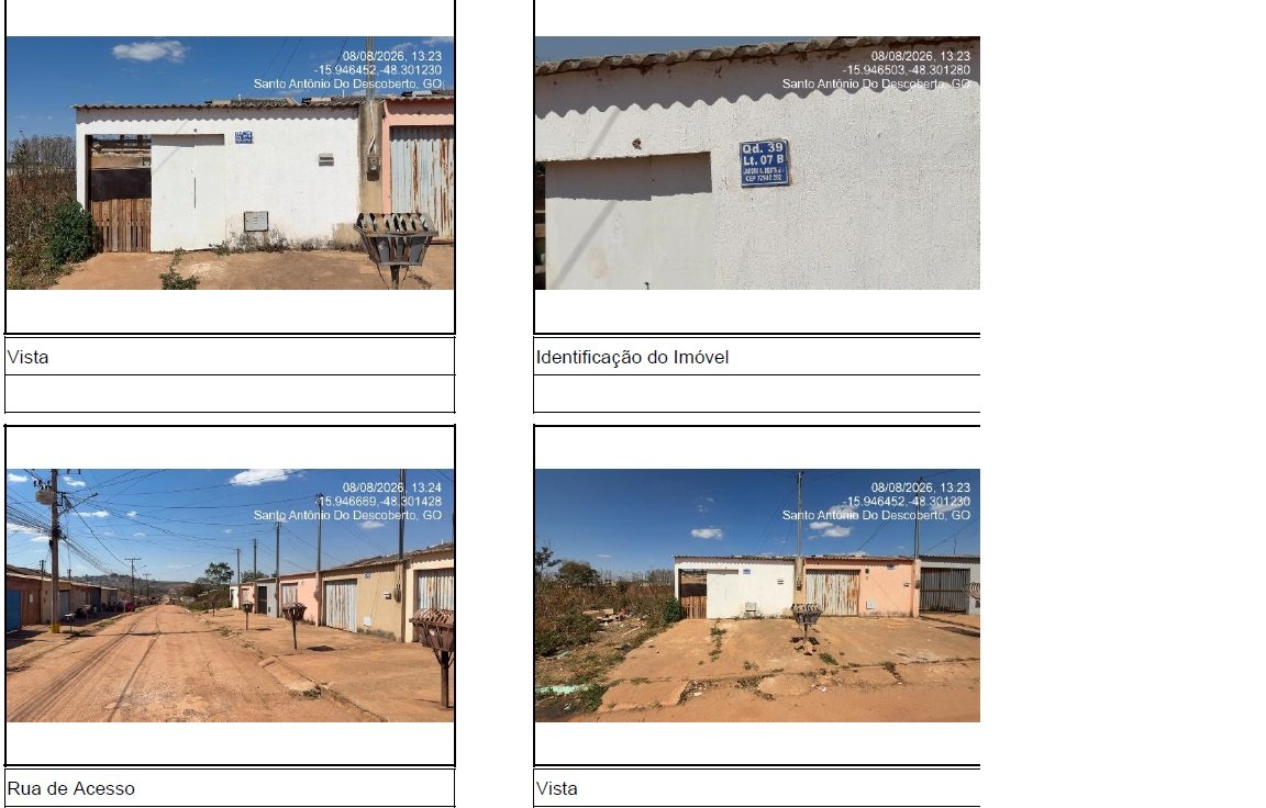 Casa, 69.98 de área total, 69.98 de área privativa, 162.00 de área do terreno,  2 qto(s), em SANTO ANTONIO DO DESCOBER/GO - foto 1