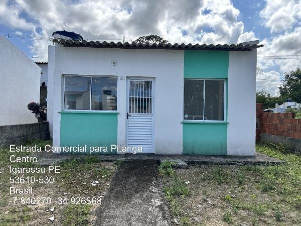 Casa, 0.00 de área total, 46.48 de área privativa, 125.28 de área do terreno,  2 qto(s), a em Igarassu/PE