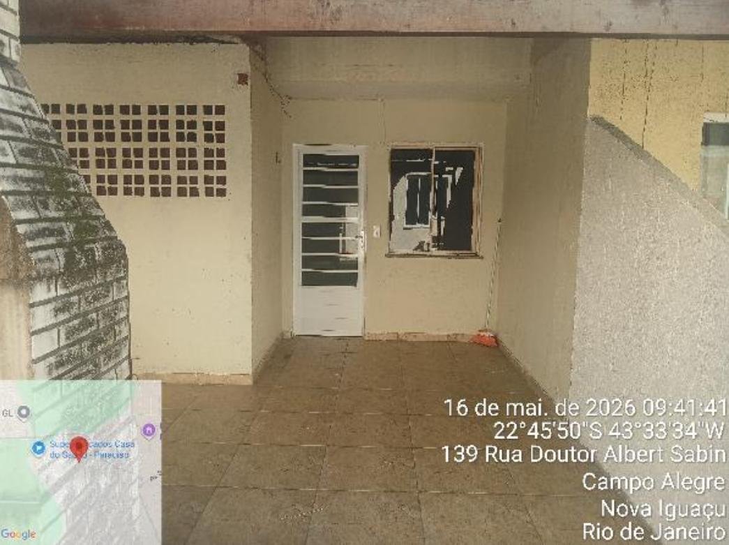 Casa - 57,2m² de área privativa, 60,2m² de área do terreno, com vaga de garagem - NOVA IGU em Nova Iguaçu/RJ