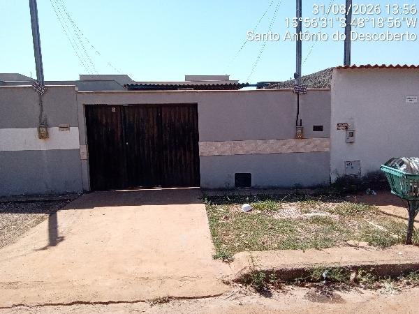 Casa, 69.70 de área total, 69.70 de área privativa, 180.00 de área do terreno,  2 qto(s), em Santo Antônio do Descoberto/GO