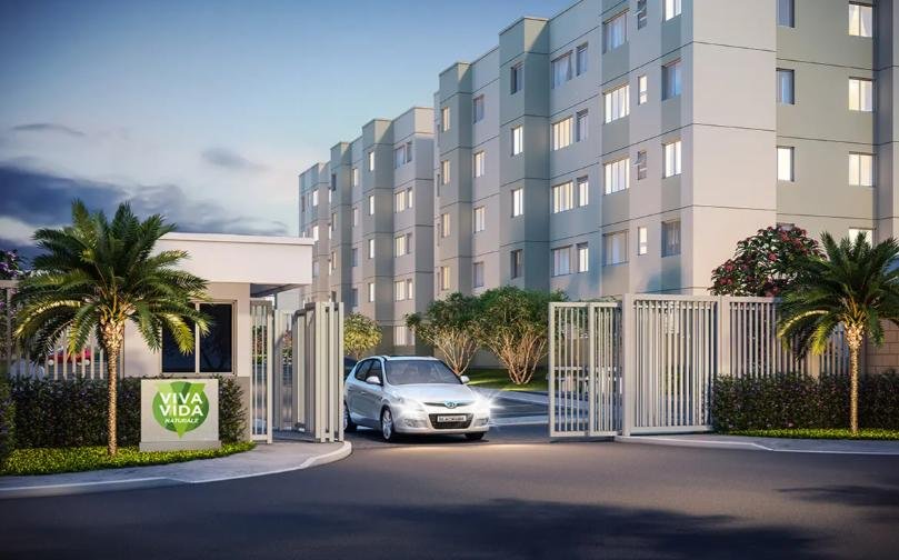 Apartamento - 41,18m² de área privativa, com vaga de garagem - BELFORD ROXO/RJ em Belford Roxo/RJ - foto 3