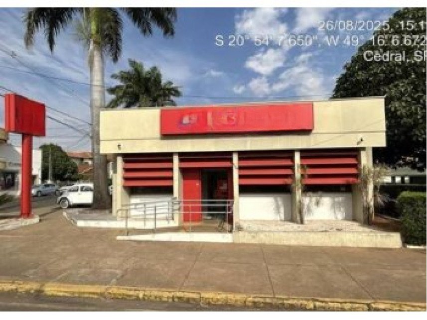 Ex-Agência à venda em leilão - R Olavo Bilac, 239 - Centro - Cedral / SP em Cedral/SP - foto 2