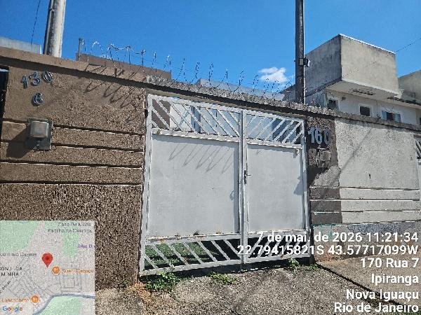 Casa, 39.52 de área total, 39.52 de área privativa, 153.00 de área do terreno,  1 qto(s), em Nova Iguaçu/RJ