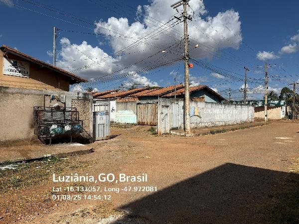 Casa, 55.06 de área total, 54.65 de área privativa, 151.87 de área do terreno,  2 qto(s), em Luziânia/GO