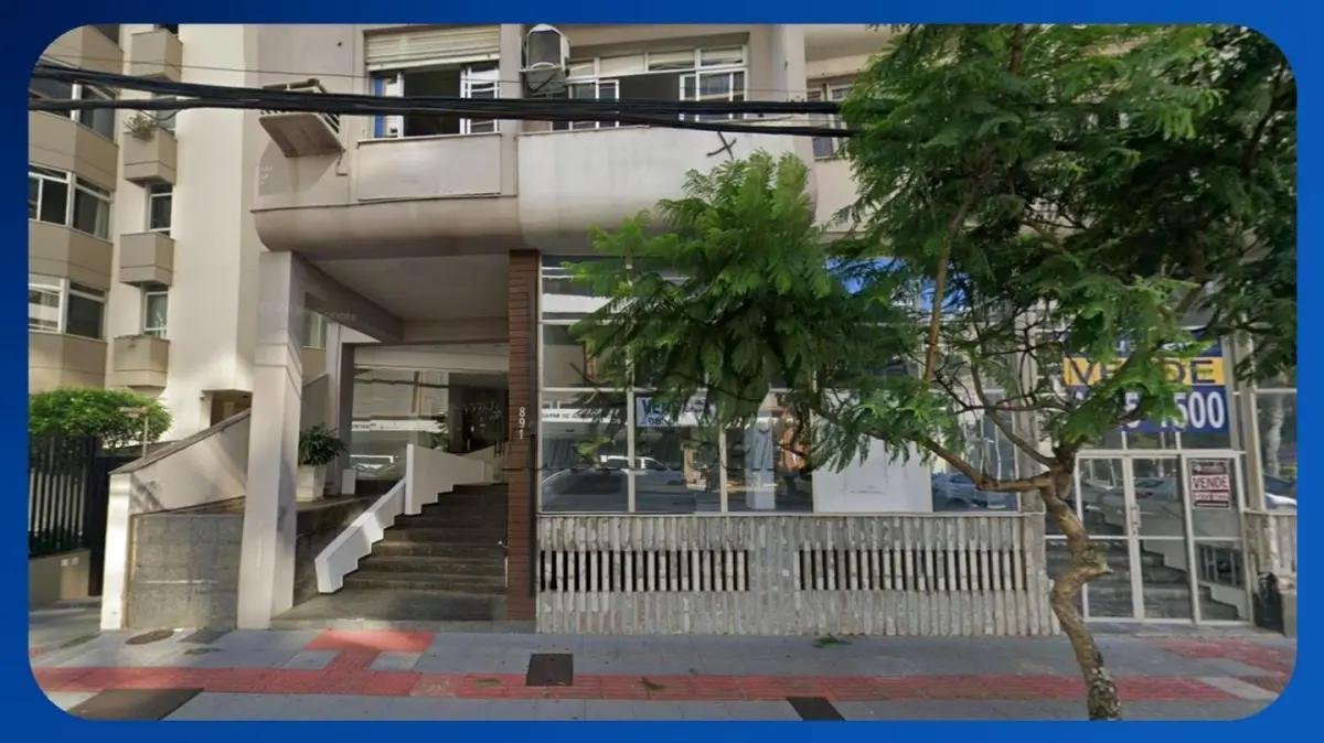 APARTAMENTO - Nº 1001, 10º andar, Edifício Victor Meirelles, Av. Othon da Gama Lobo D'Eça, em Florianópolis/SC