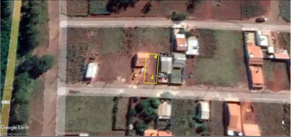 Terreno de 250m², RUA 03, s/n, Lote n°39 da Qd 05, no loteamento Residencial Benedito Cabr em Itaguari/GO